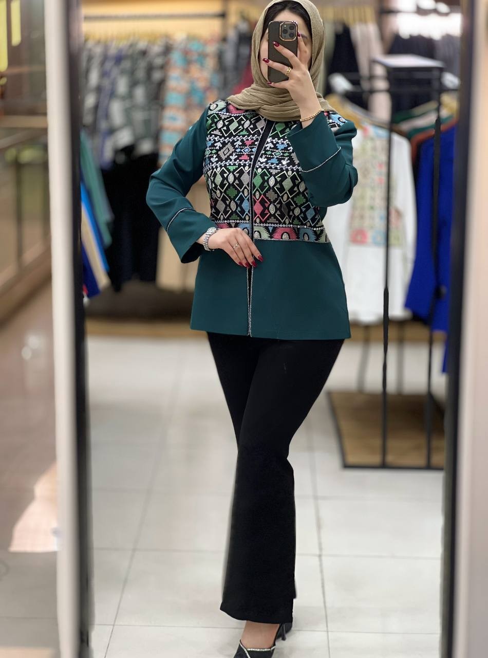 1101- کت سوزن دوزی محیا