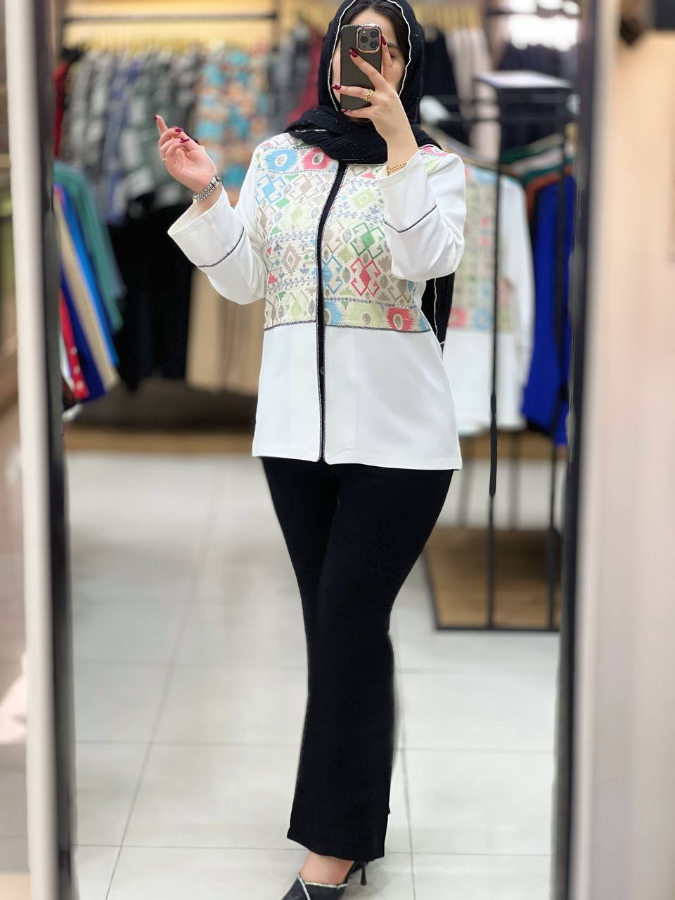 1101- کت سوزن دوزی محیا