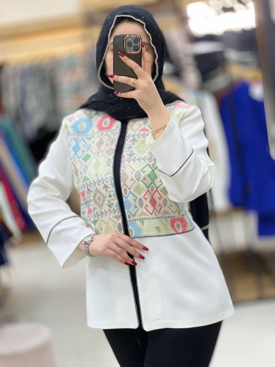 1101- کت سوزن دوزی محیا