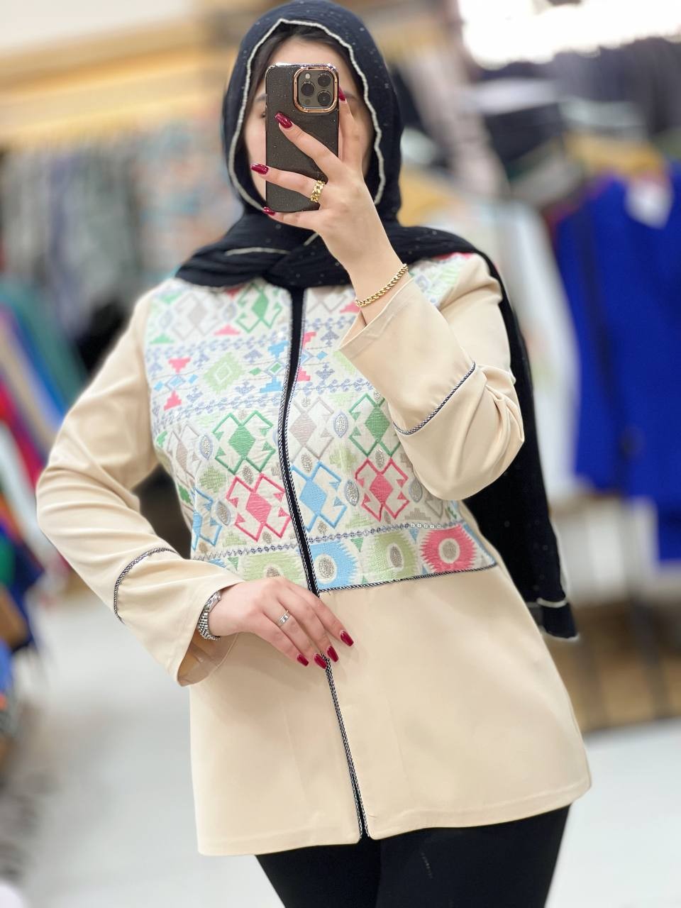 1101- کت سوزن دوزی محیا