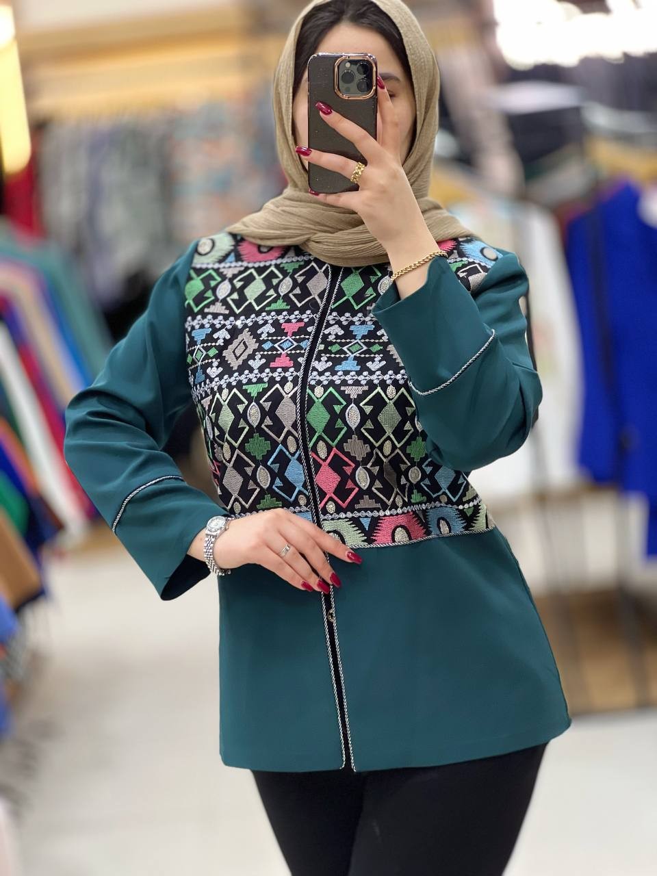 1101- کت سوزن دوزی محیا