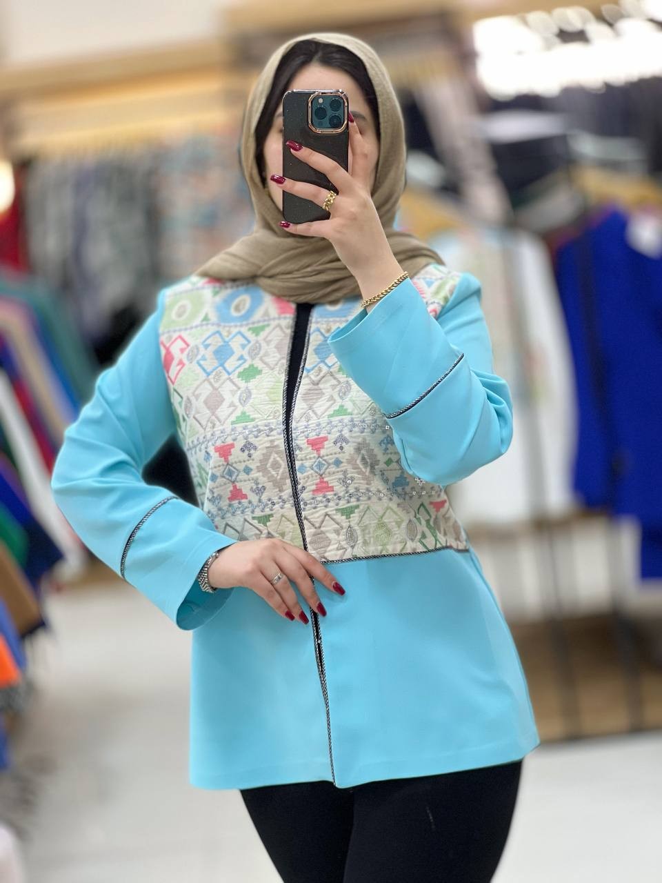 1101- کت سوزن دوزی محیا