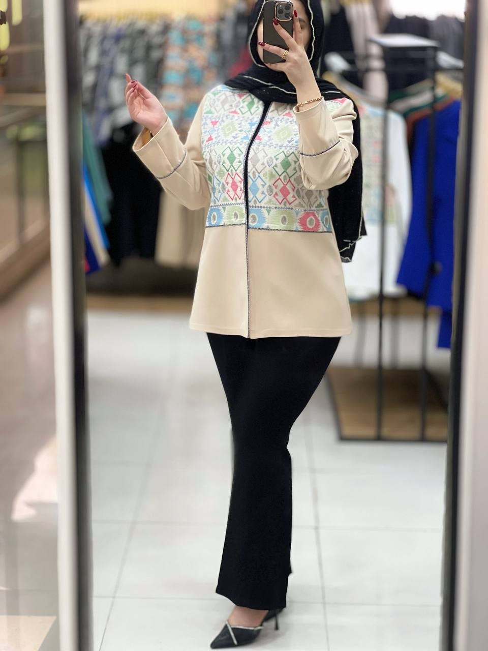 1101- کت سوزن دوزی محیا