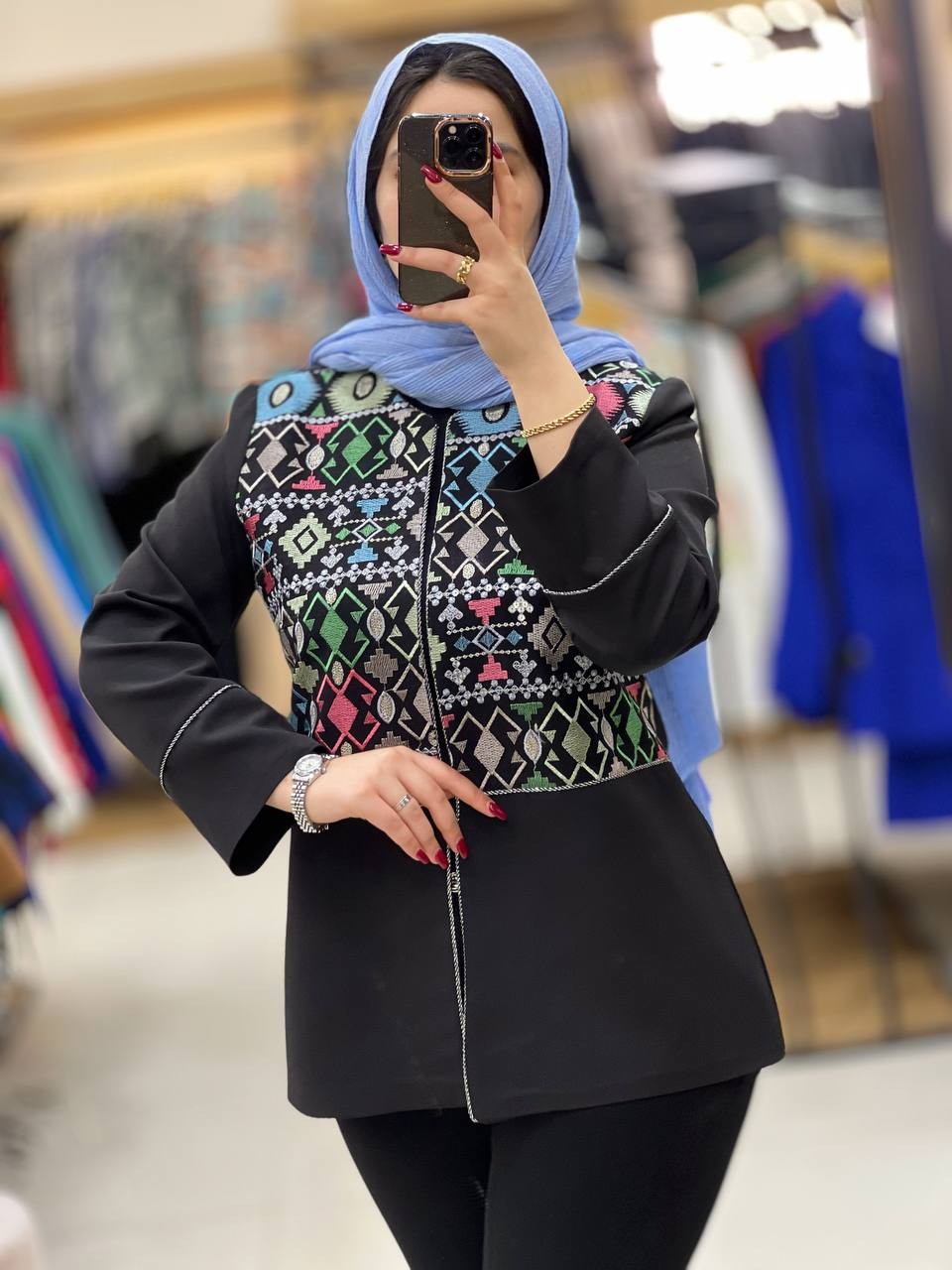 1101- کت سوزن دوزی محیا