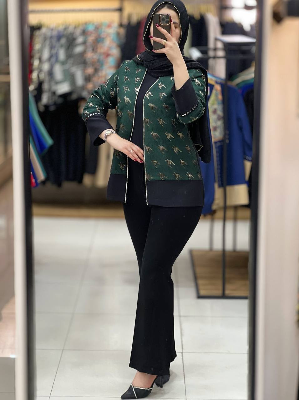 1100- کت ژاکارد تمنا