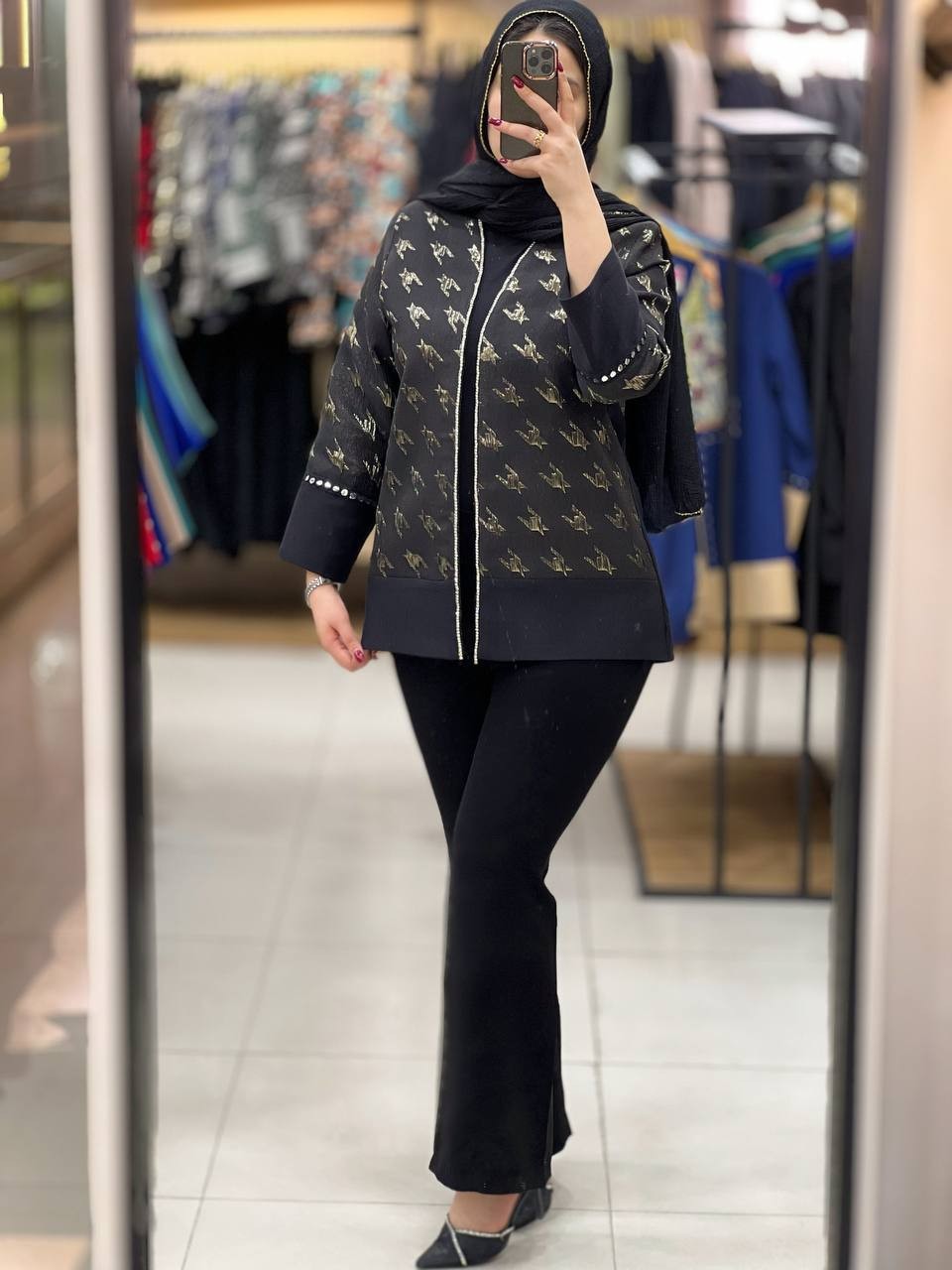 1100- کت ژاکارد تمنا