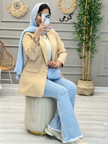 1104- کت مزونی موکا