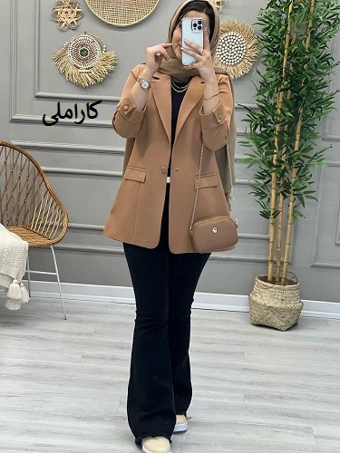 1104- کت مزونی موکا