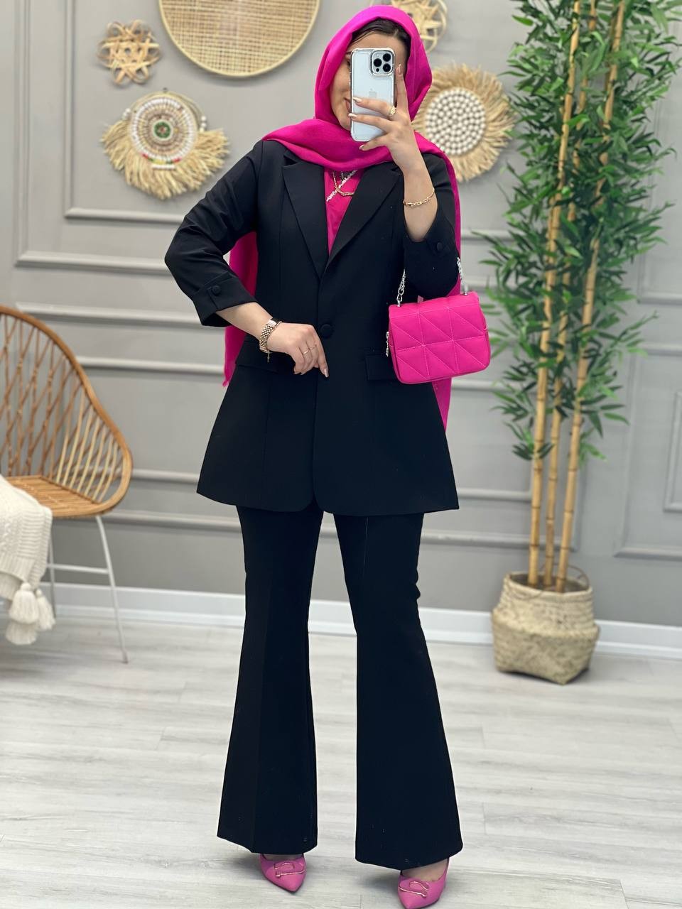 1104- کت مزونی موکا