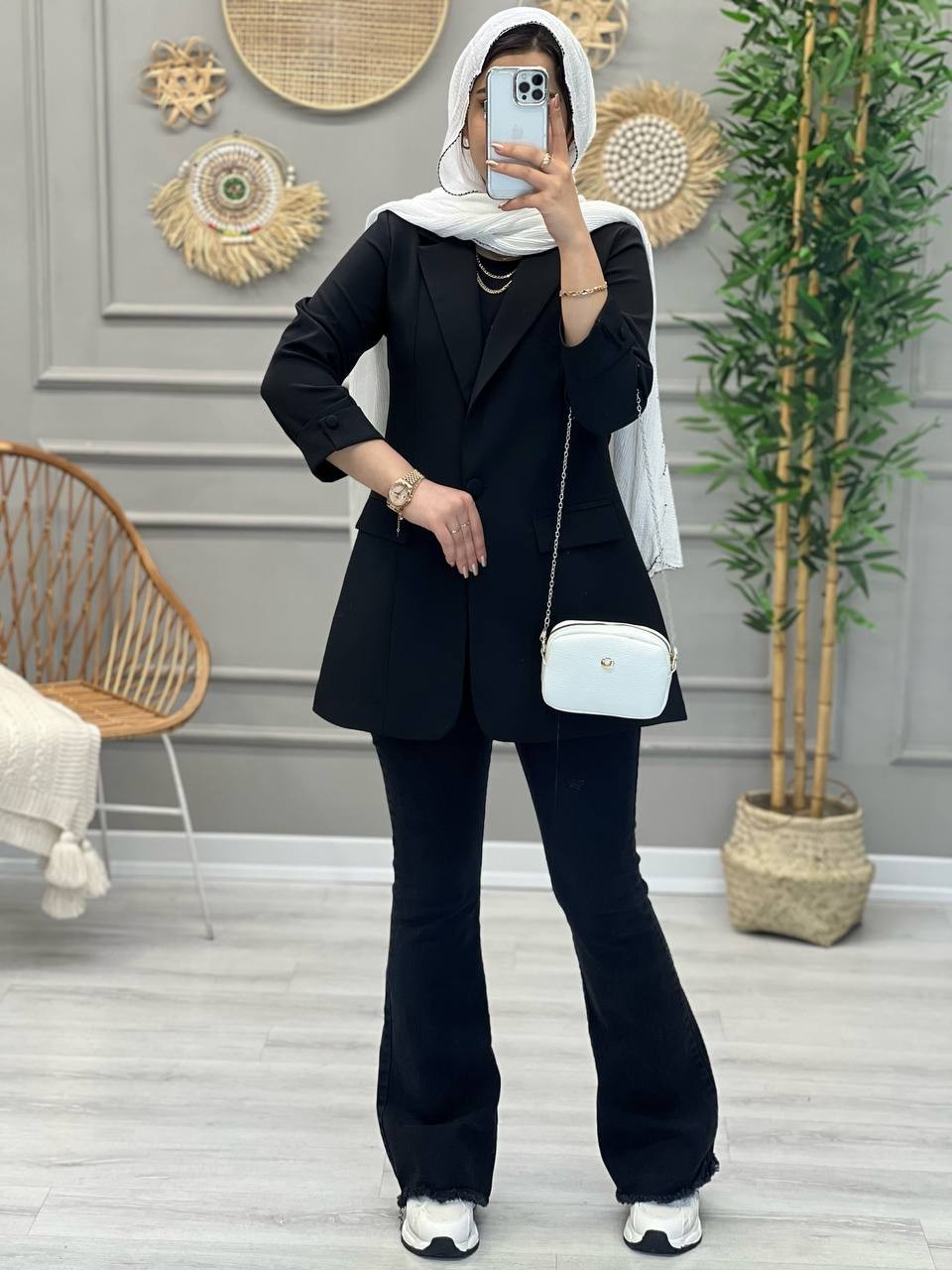 1104- کت مزونی موکا