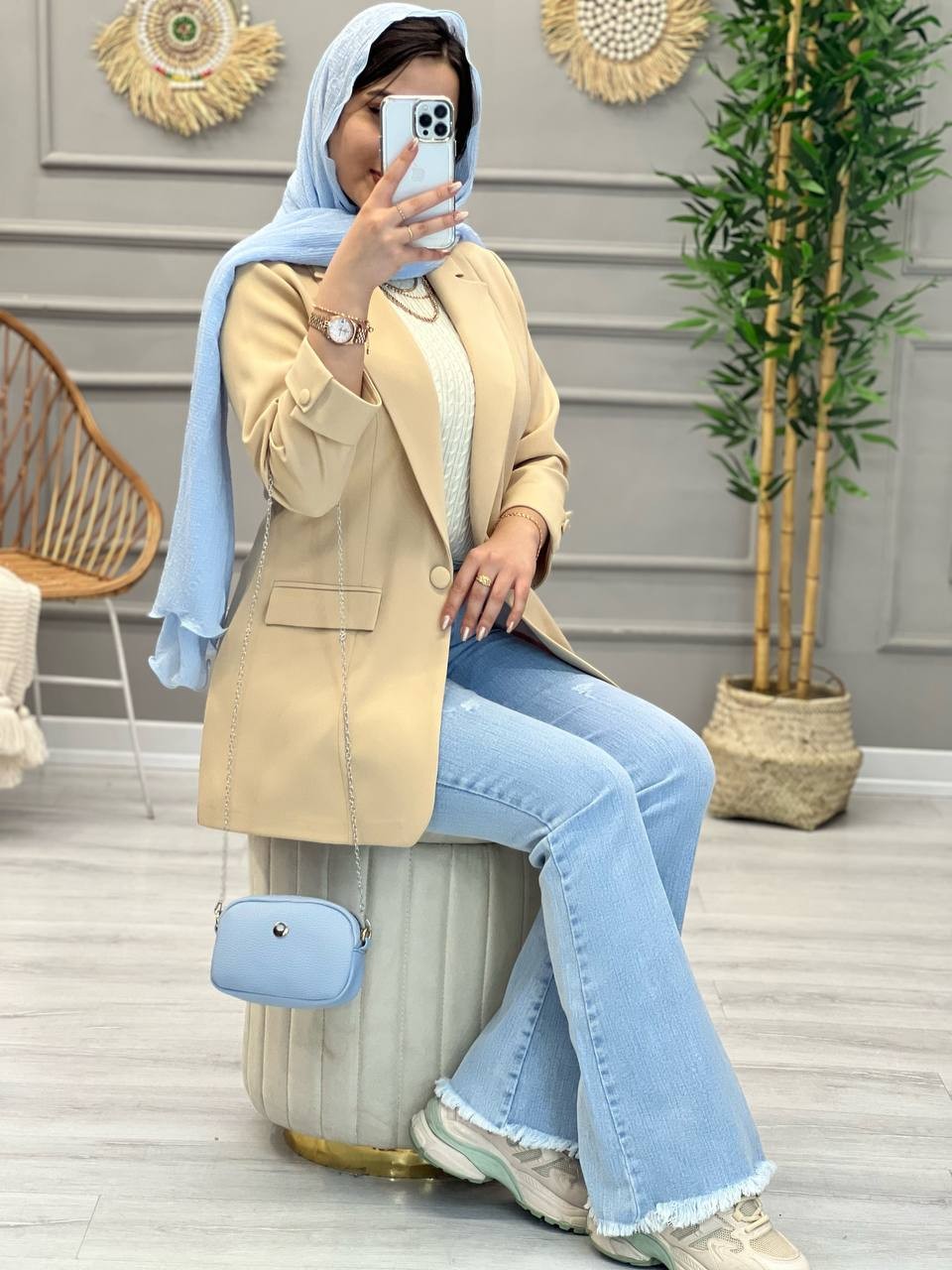 1104- کت مزونی موکا