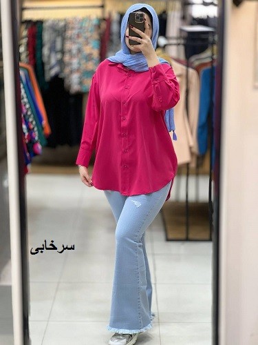 1117_ مانتو شومیزی کارن