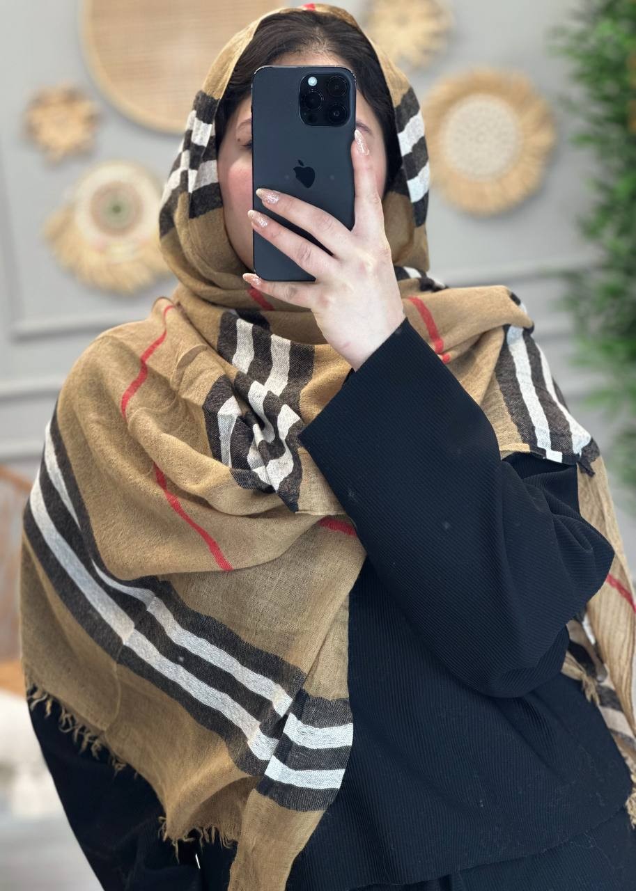 0219-شال باربری ترک