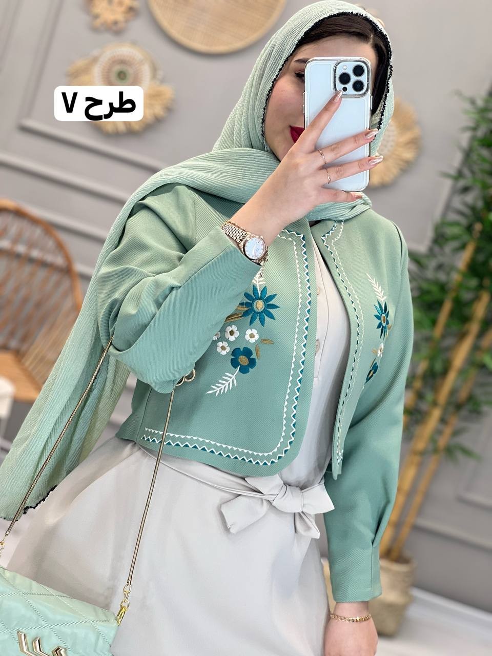 1123-کت و سارافون مزونی الی