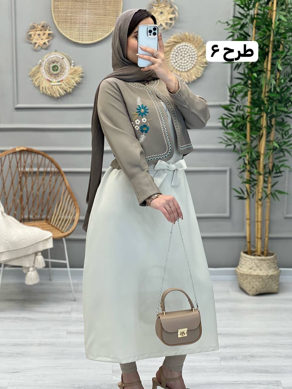 1123-کت و سارافون مزونی الی