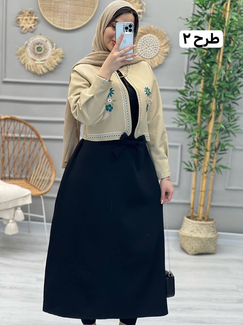 1123-کت و سارافون مزونی الی