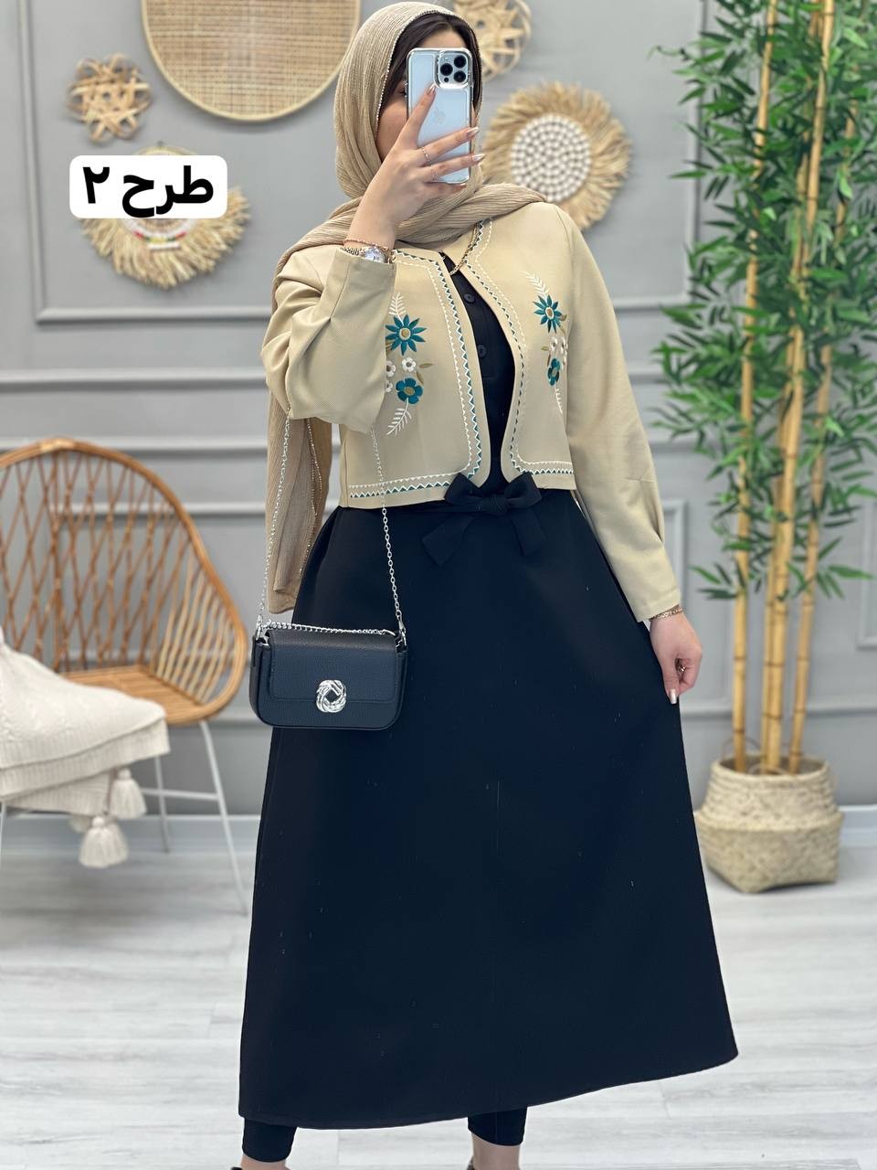 1123-کت و سارافون مزونی الی