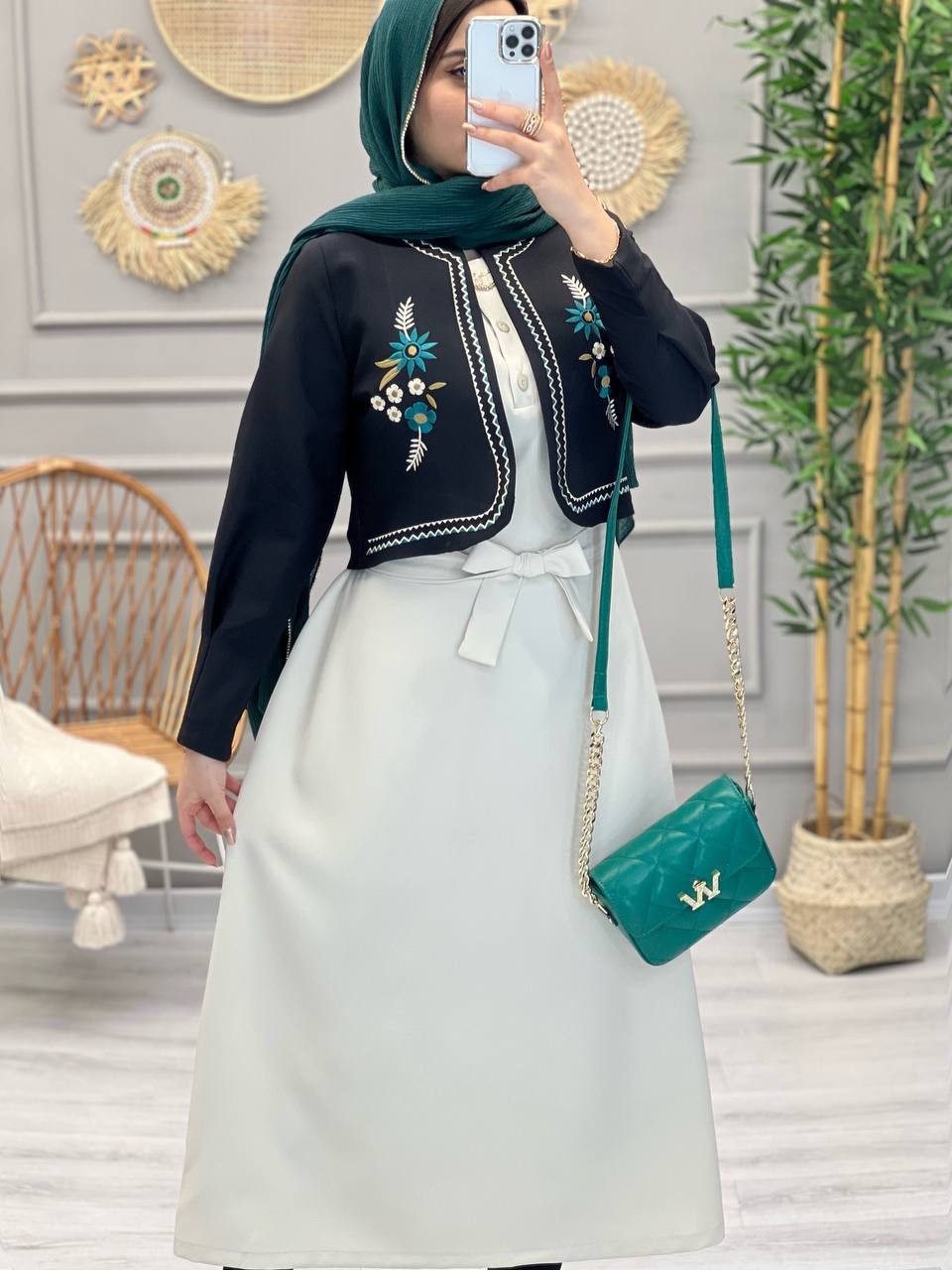 1123-کت و سارافون مزونی الی