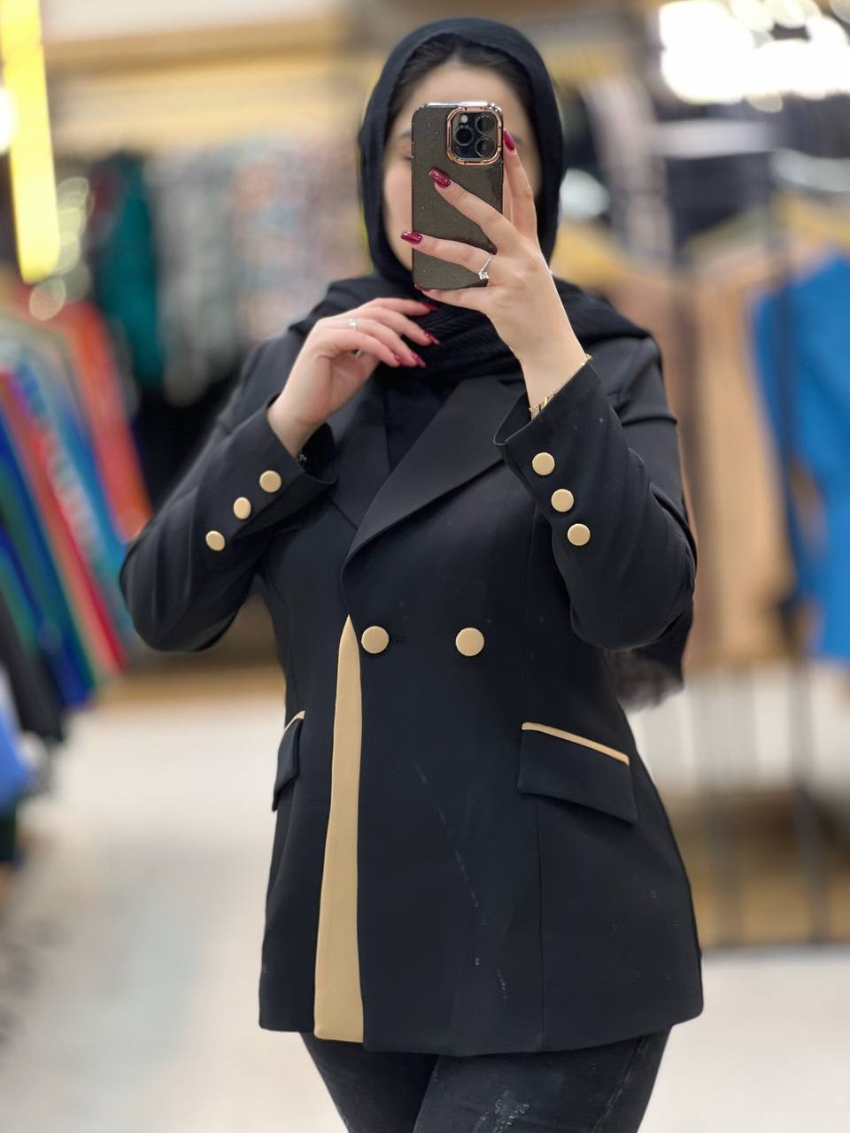 1126- کت مزونی تابان