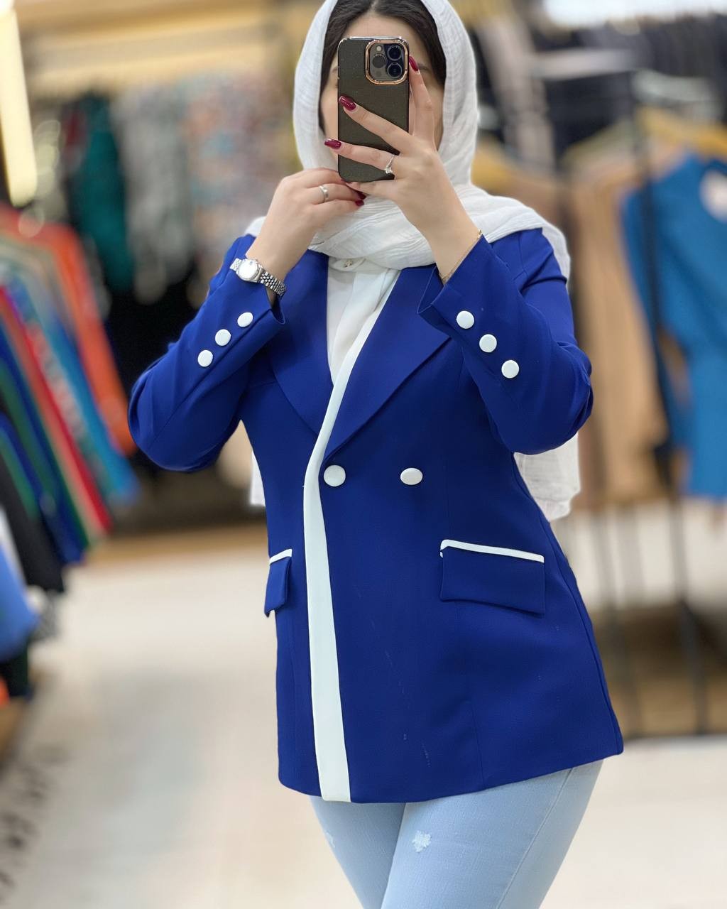 1126- کت مزونی تابان