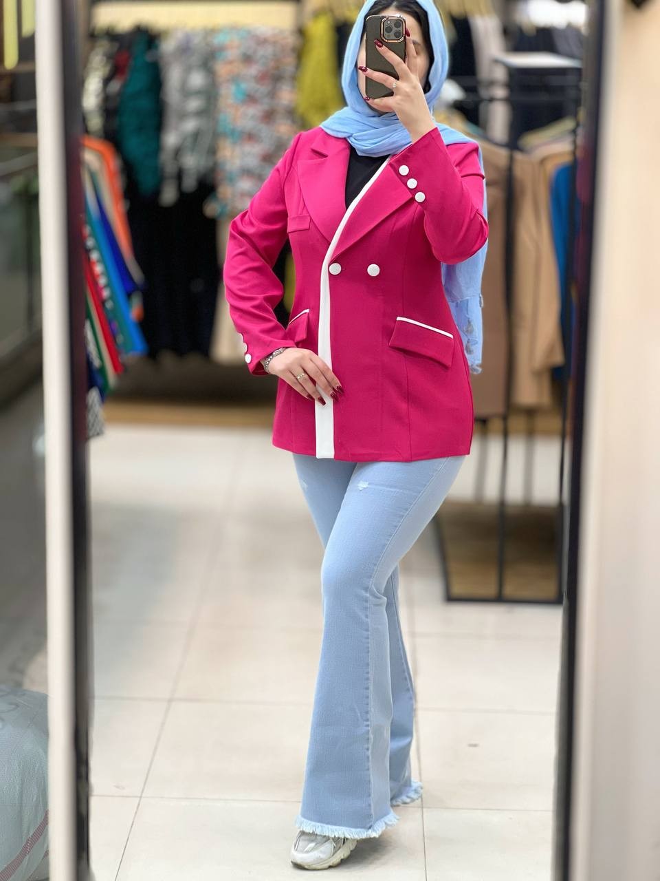 1126- کت مزونی تابان