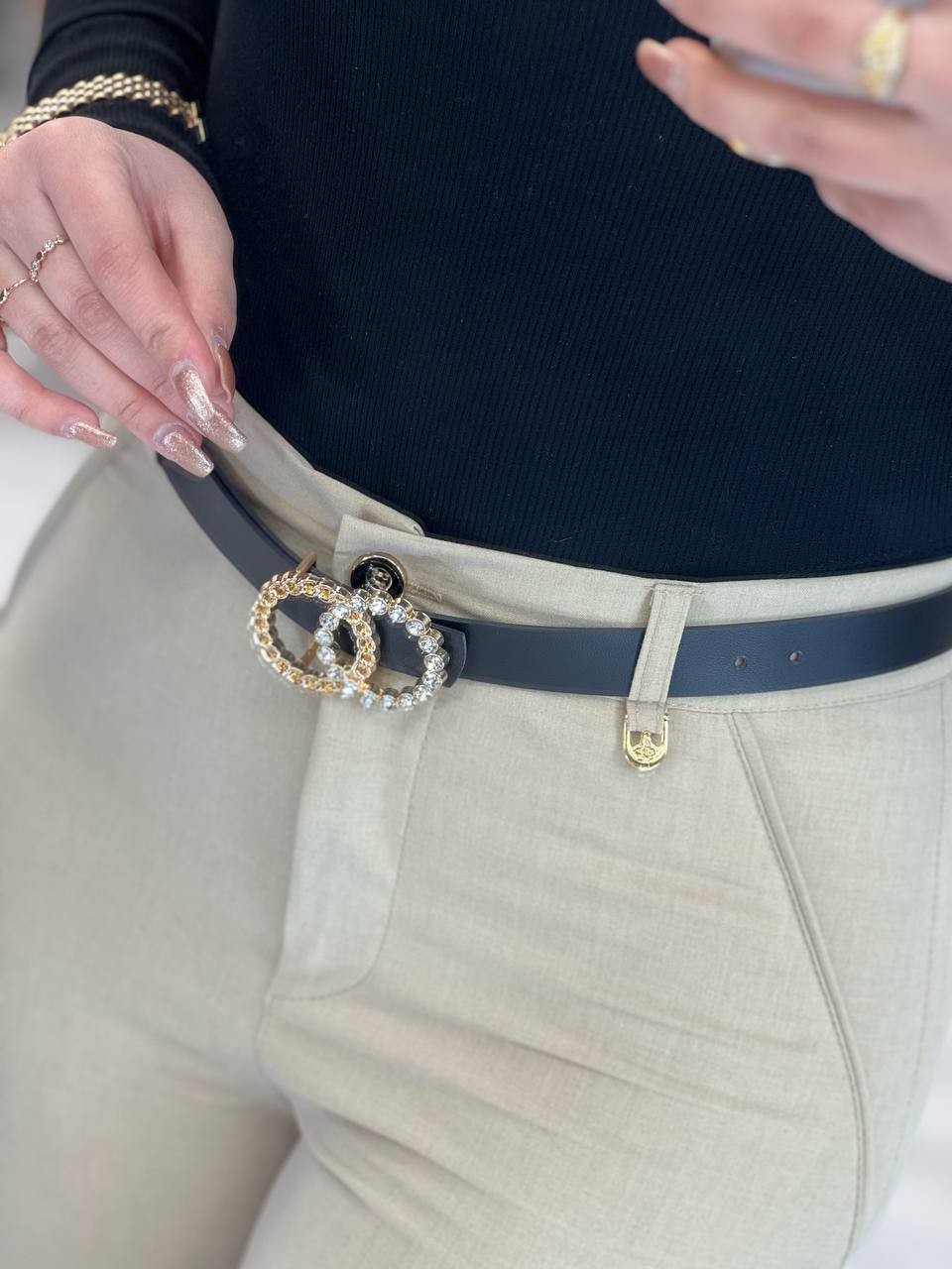 11111-شلوار بوت کات کاپوچینو