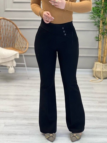 1121- شلوار کرپ دبل دونات