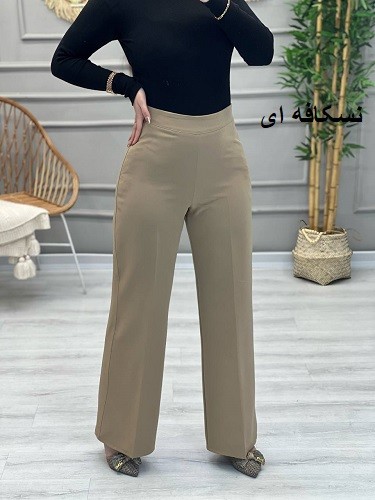 1109- شلوار بگ نسکافه