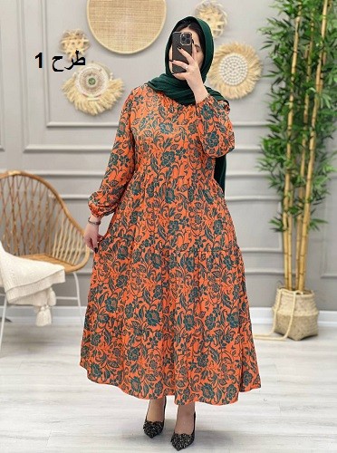 1131-پیراهن بلند پریدخت