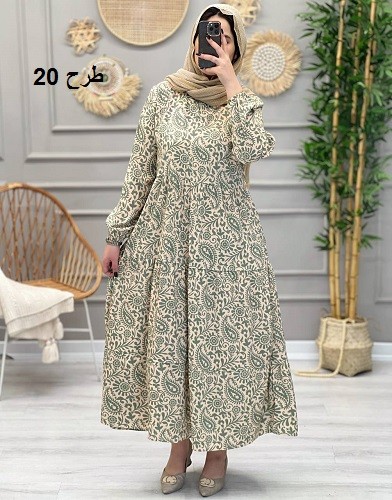 1131-پیراهن بلند پریدخت