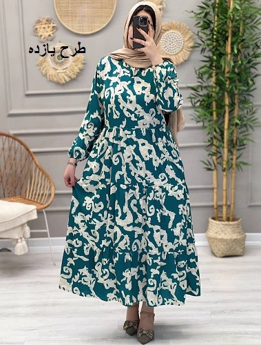 1131-پیراهن بلند پریدخت