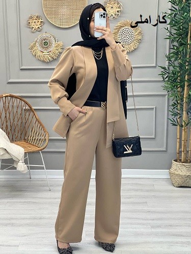 0882_کت و شلوار مزونی پرنسا