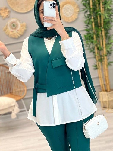 1135- ست سه تیکه نورا