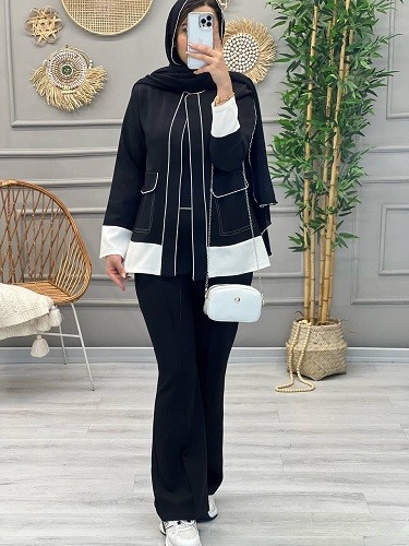 1138- کت و شلوار سروین