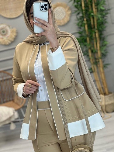 1138- کت و شلوار سروین