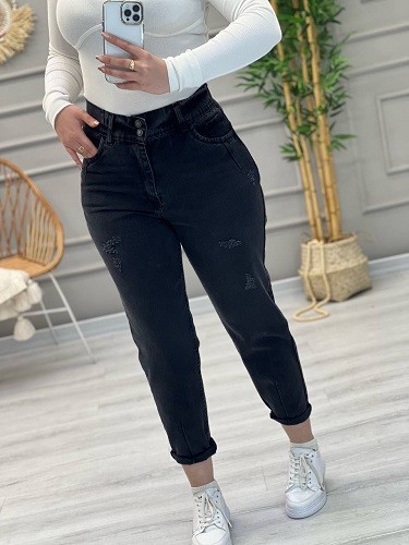 7838 - مام استایل ذغالی