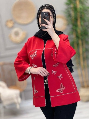 1090- کت مزونی پروانه