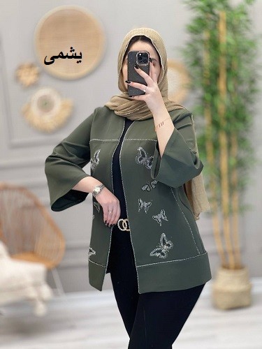 1090- کت مزونی پروانه