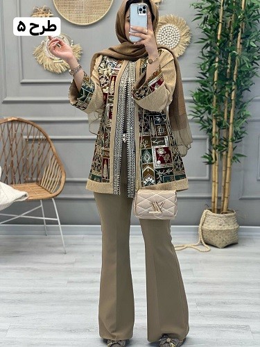 1148-مانتو مزونی سوزن دوزی پریناز