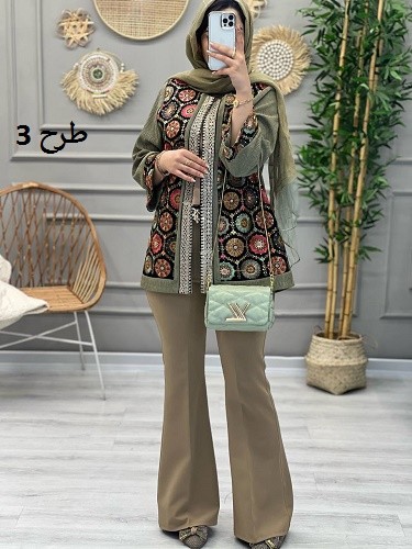 1151- مانتو سوزن دوزی نرمین