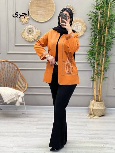 1083- مانتو مزونی ماهرو