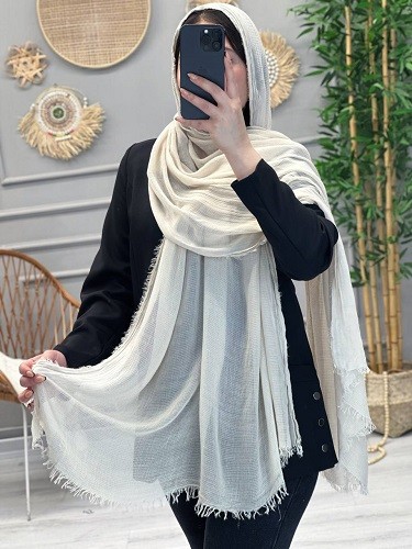 0226- شال فلورانس لبه ریش