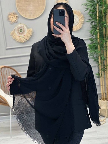 0226- شال فلورانس لبه ریش