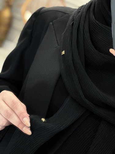 0227- شال پانچ بژ