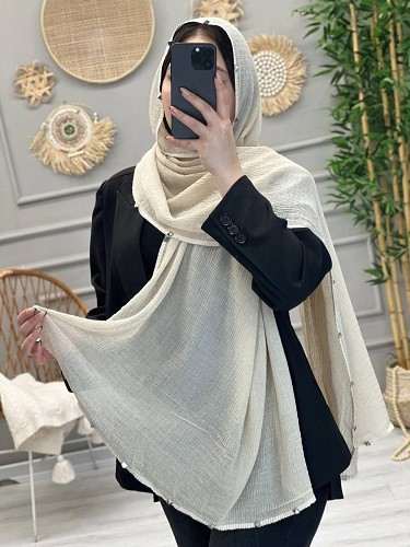 0230- شال پانچ کرم