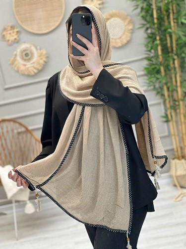 0233- شال کرم دورگان