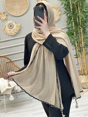 0233- شال کرم دورگان