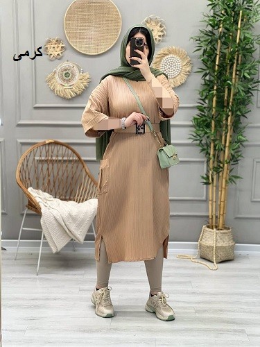 1158- کفتان بلند فلورا