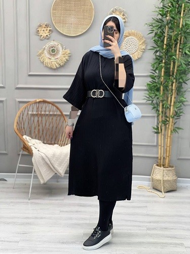 1158- کفتان بلند فلورا