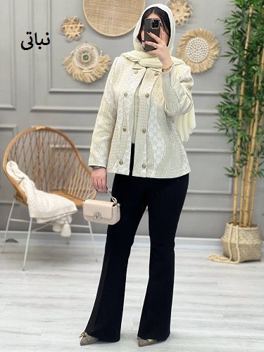 11167- کت ژاکارد تینا